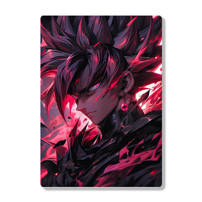 Super Saiyan Rose Goku Black - Dragon Ball - Metal Poster - Losstail - LOSSTAIL