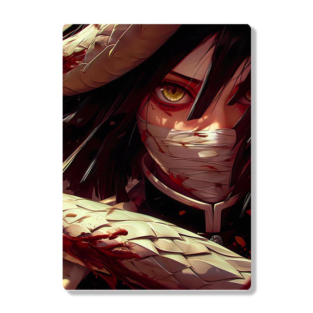 Obanai Iguro - Demon Slayer - Metal Poster - Losstail - LOSSTAIL