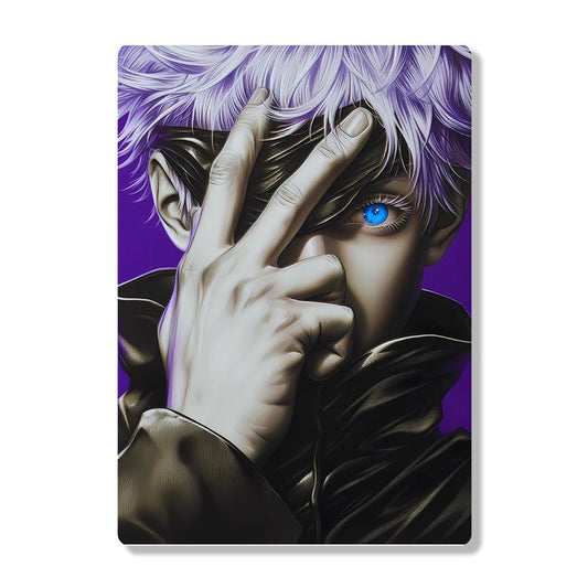 Satoru Gojo- Jujutsu Kaisen - Metal Poster - Losstail - LOSSTAIL