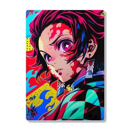 Tanjiro Kamado- Demon Slayer - Metal Poster - Losstail - LOSSTAIL