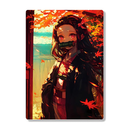 Nezuko Kamado - Demon Slayer - Metal Poster - Losstail - LOSSTAIL