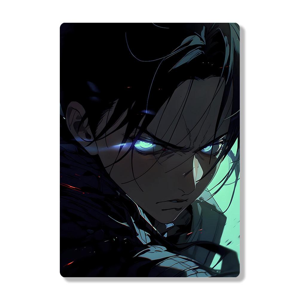 Levi Ackerman - Attack On Titan - Metal Poster - Losstail