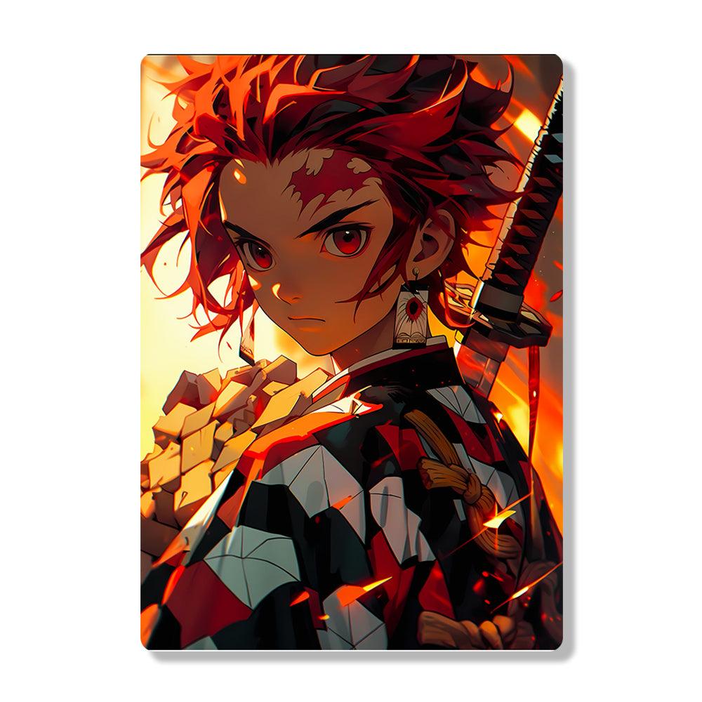 Tanjiro Kamado - Demon Slayer - Metal Poster - Losstail - LOSSTAIL