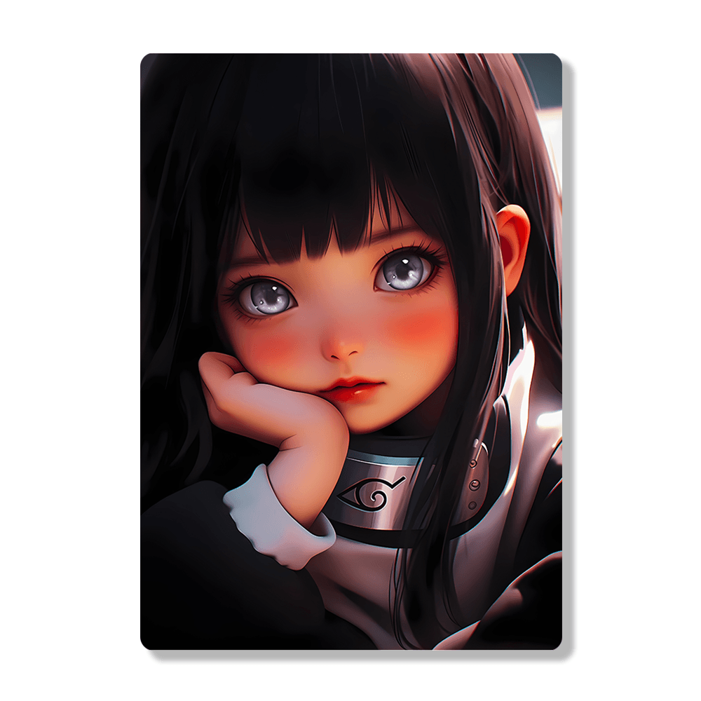 Kid Hinata - Naruto - Metal Poster - Losstail.