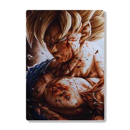 Goku - Dragon Ball- Metal Poster - Losstail - LOSSTAIL