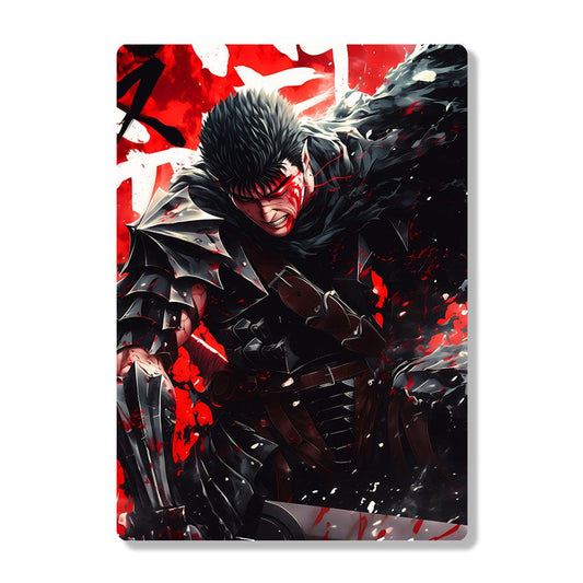 Guts - Berserk - Metal Poster - Losstail