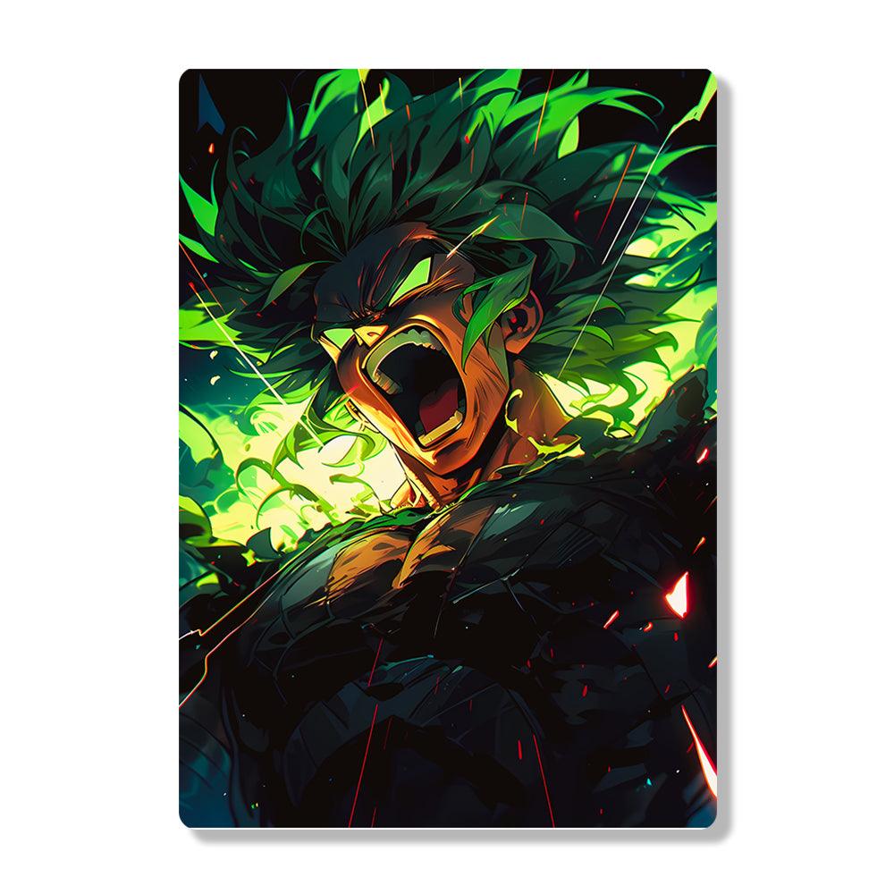 Broly - Dragon Ball - Metal Poster - Losstail - LOSSTAIL