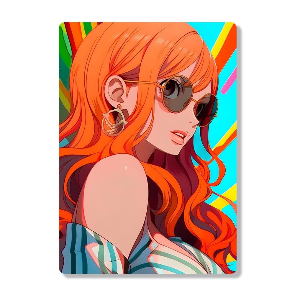 Nami - Onepiece - Metal Poster - Losstail.