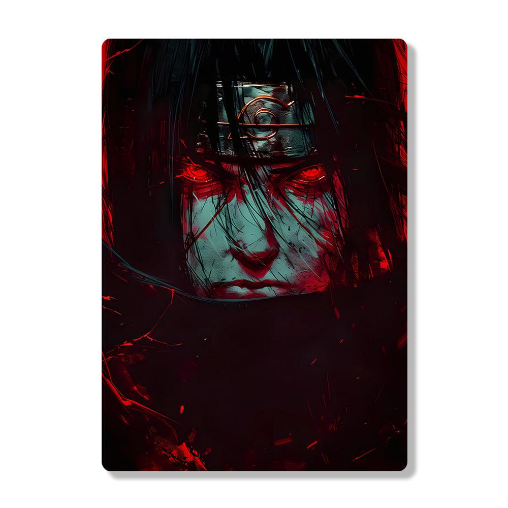 Sasuke Uchiha - Naruto - Metal Poster - Losstail