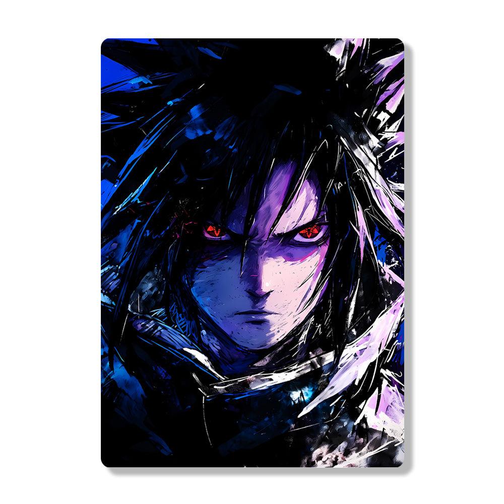 Sasuke Uchiha - Naruto - Metal Poster - Losstail