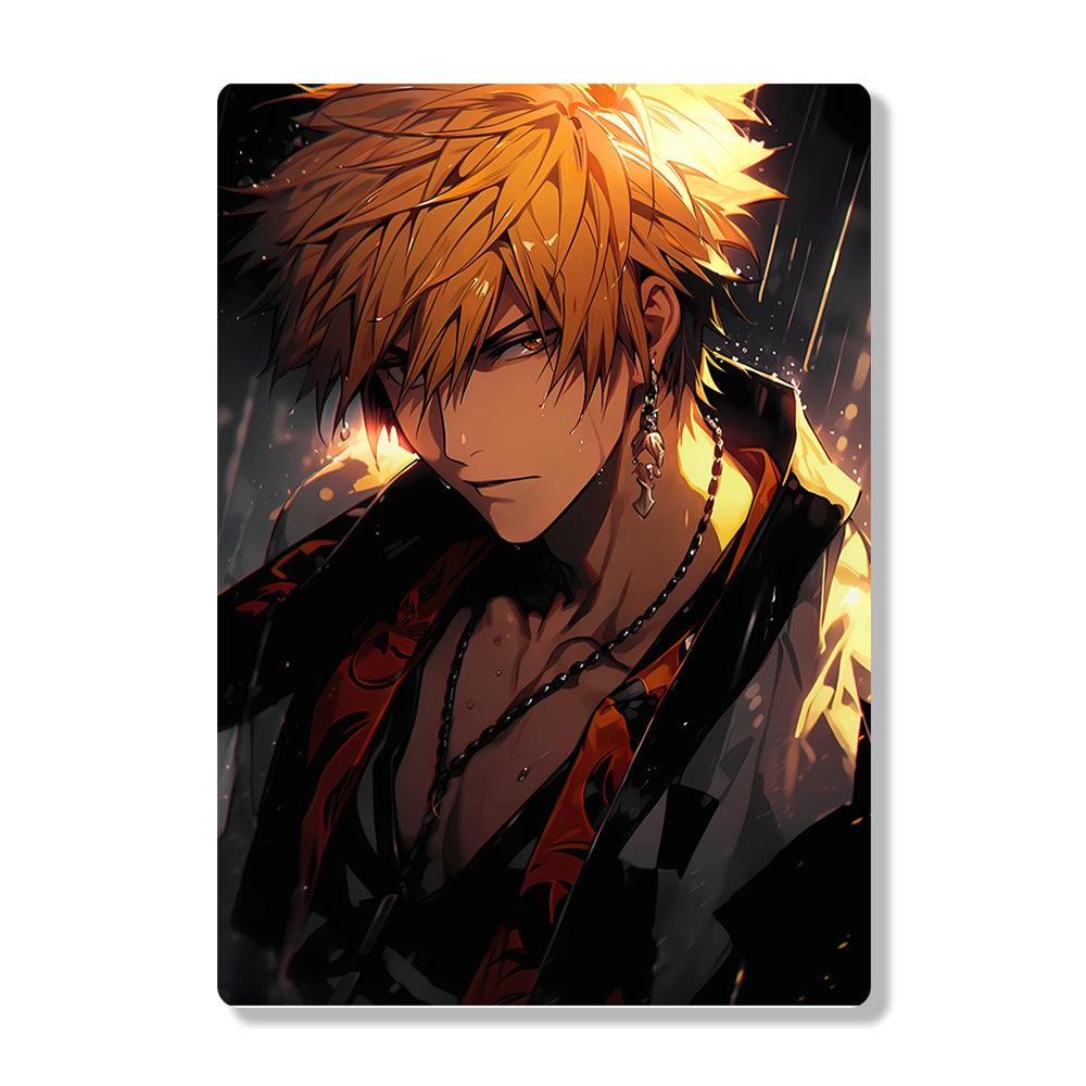 Ichigo Kurosaki - Bleach - Metal Poster - Losstail - LOSSTAIL