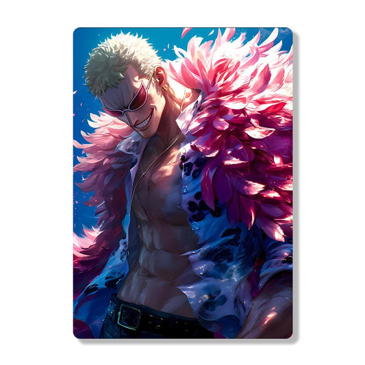 Doflamingo - Onepiece - Metal Poster - Losstail.