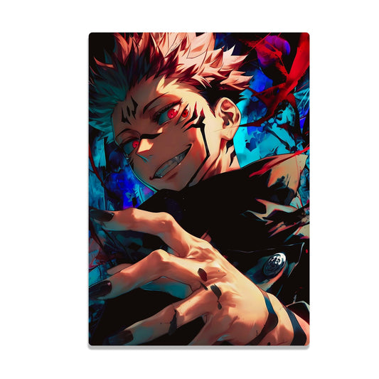 Sukuna - Jujutsu Kaisen - Metal Poster - Losstail - LOSSTAIL