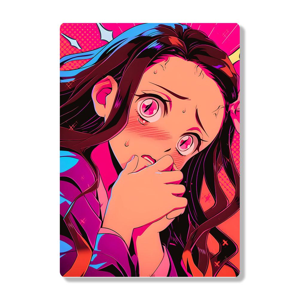 Nezuko Kamado - Demon Slayer - Metal Poster - Losstail - LOSSTAIL