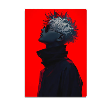 Satoru Gojo - Jujutsu Kaisen - Metal Poster - Losstail - LOSSTAIL