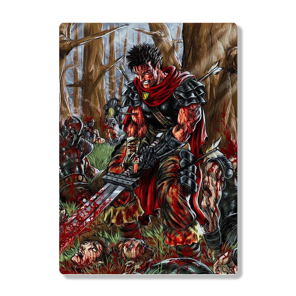 Guts - Berserk - Metal Poster - Losstail