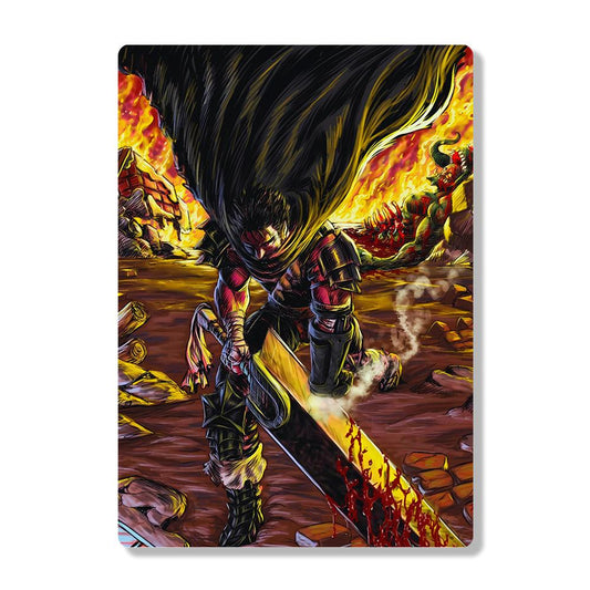 Guts - Berserk - Metal Poster - Losstail