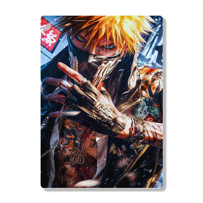 Ichigo Kurosaki - Bleach - Metal Poster - Losstail - LOSSTAIL