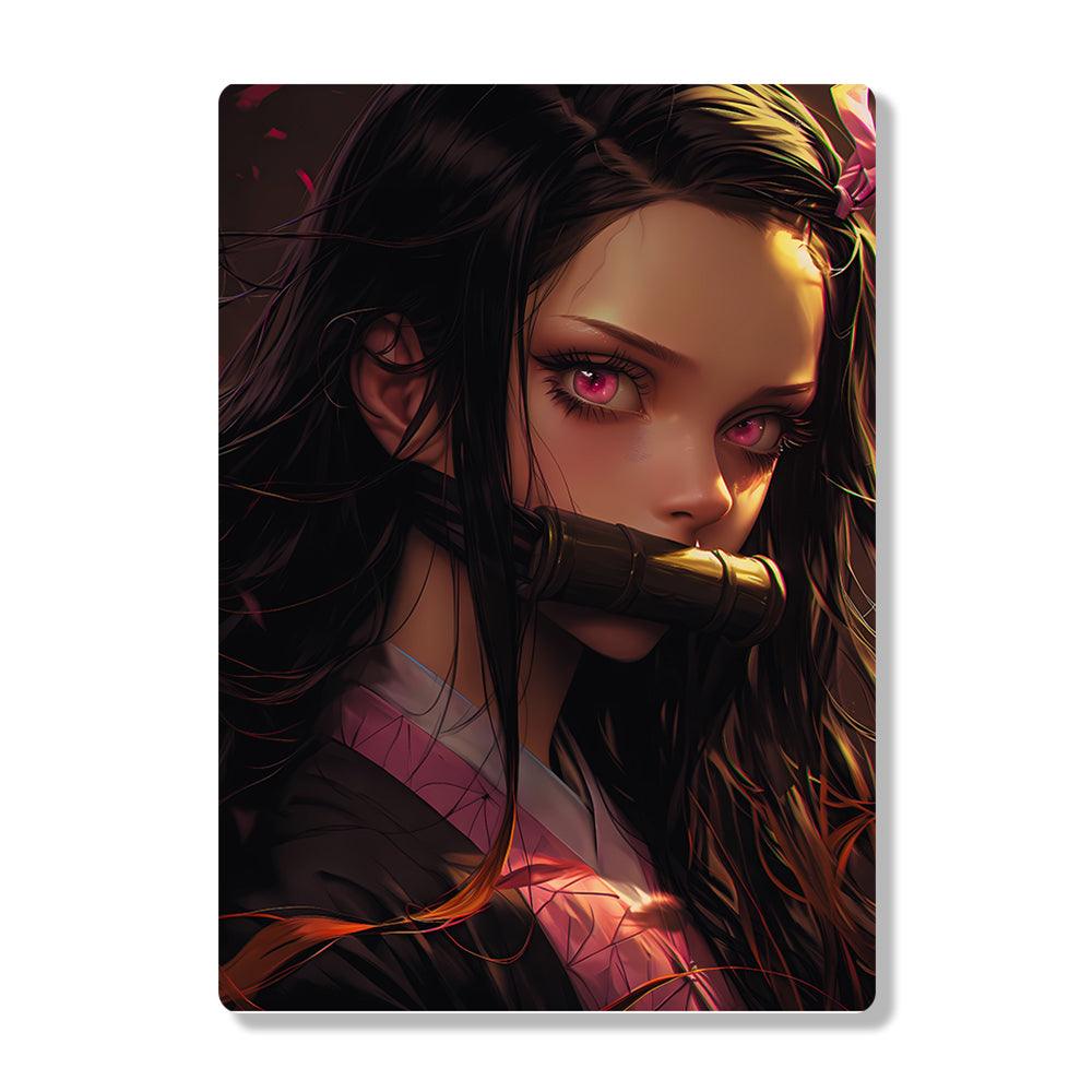 Nezuko Kamado - Demon Slayer - Metal Poster - Losstail - LOSSTAIL