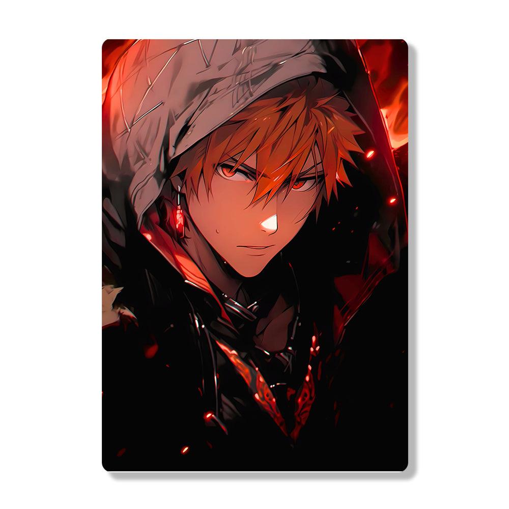 Ichigo Kurosaki - Bleach - Metal Poster - Losstail - LOSSTAIL