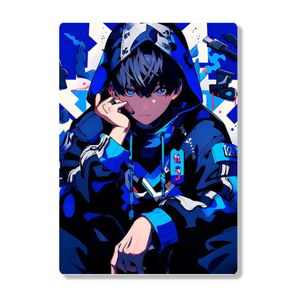 Yoichi Isagi - Blue Lock - Metal Poster - Losstail - LOSSTAIL