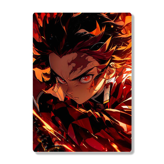 Tanjiro Kamado - Demon Slayer - Metal Poster - Losstail - LOSSTAIL