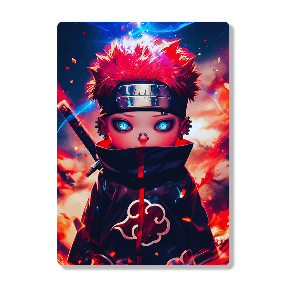 Kid Pain - Naruto - Metal Poster - Losstail.