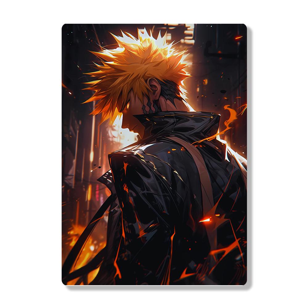 Ichigo Kurosaki - Bleach - Metal Poster - Losstail - LOSSTAIL