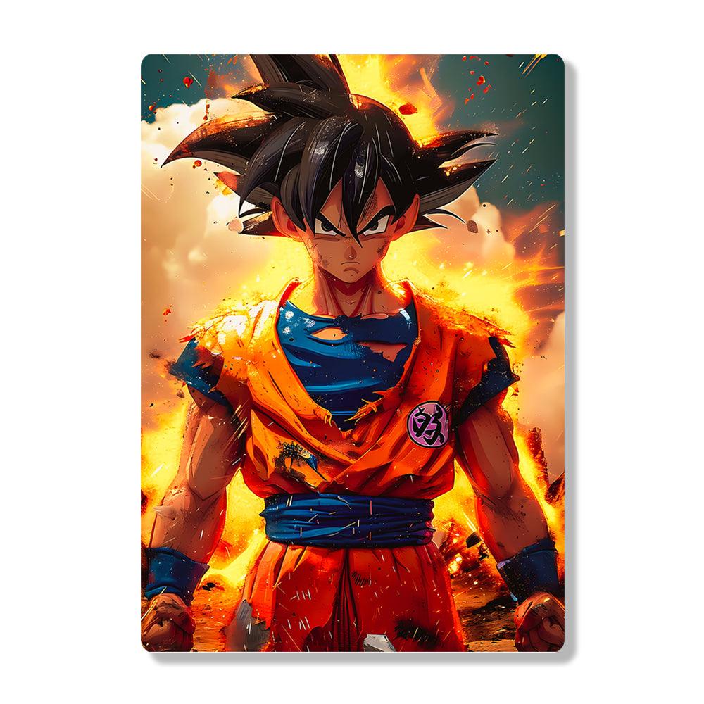 Goku - Dragon Ball - Metal Poster - Losstail - LOSSTAIL