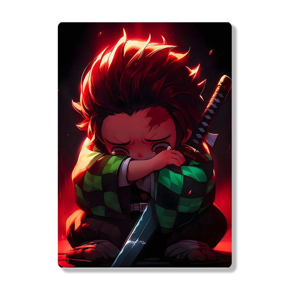 Kid Tanjiro - Demon Slayer - Metal Poster - Losstail - LOSSTAIL