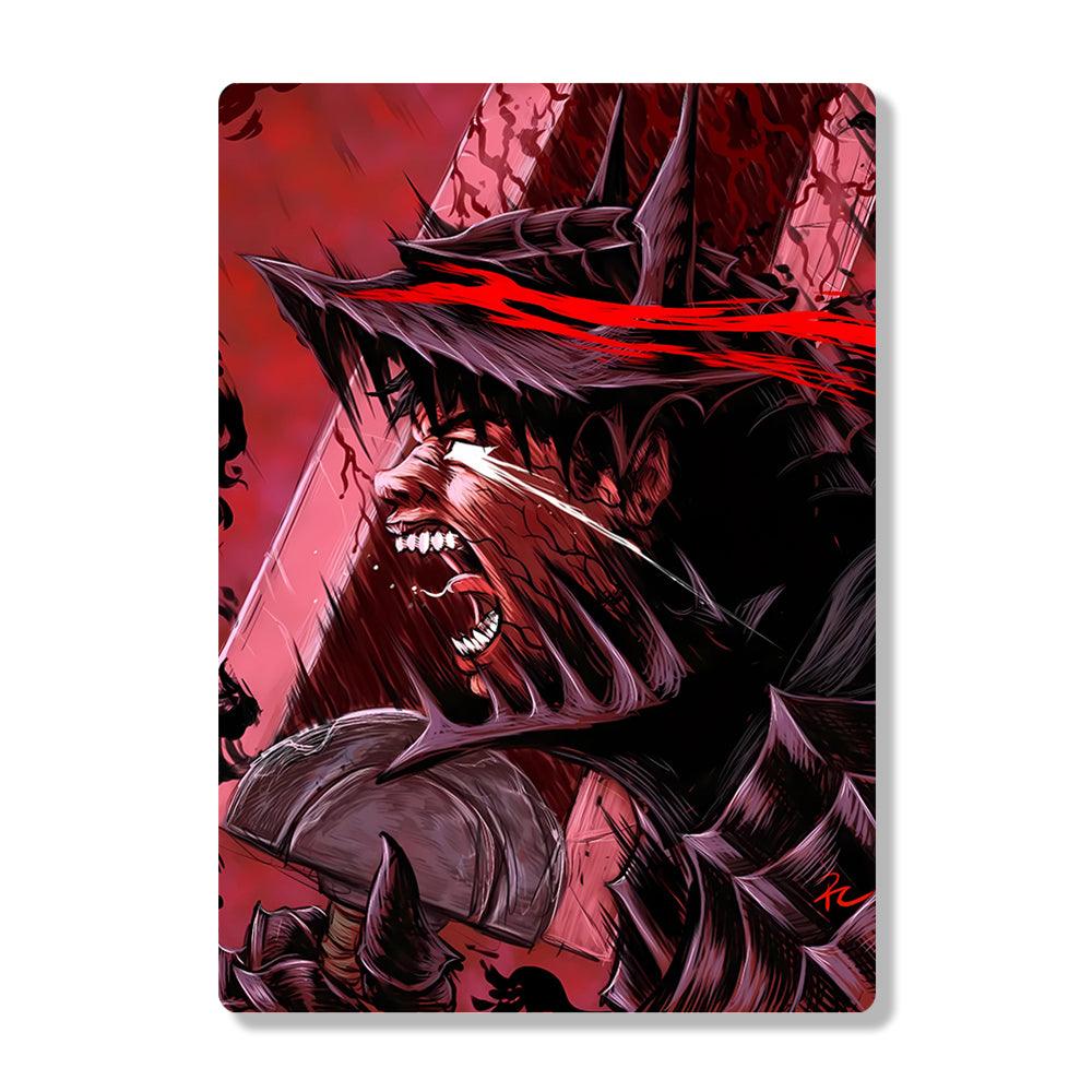 Guts - Berserk - Metal Poster - Losstail