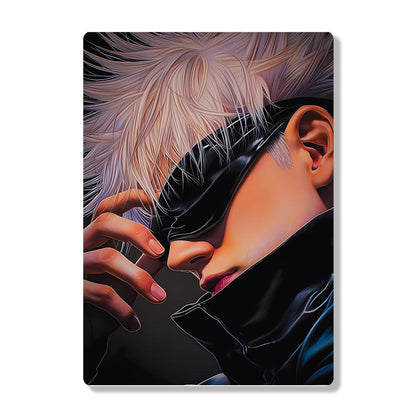 Satoru Gojo- Jujutsu Kaisen - Metal Poster - Losstail - LOSSTAIL