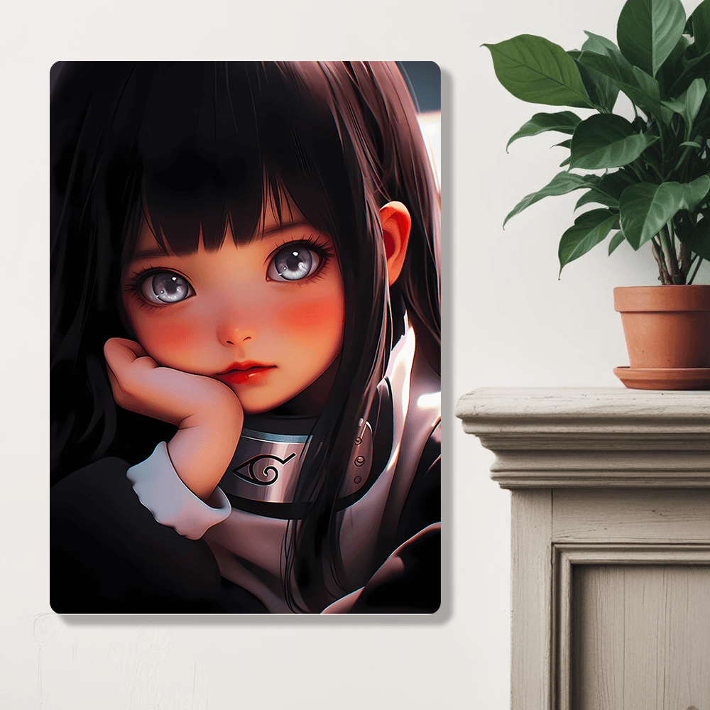 Kid Hinata - Naruto - Metal Poster - Losstail.