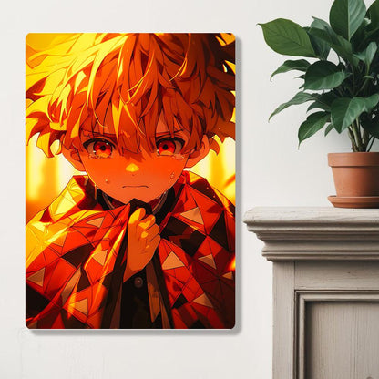 Kid Zenitsu - Demon Slayer - Metal Poster - Losstail - LOSSTAIL