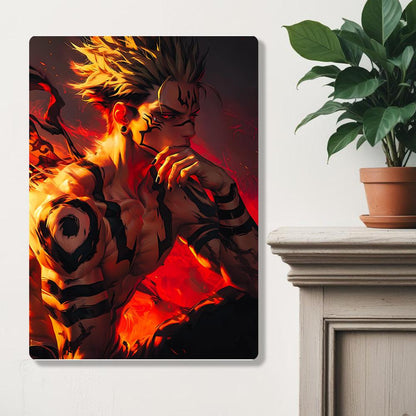 Sukuna - Jujutsu Kaisen - Metal Poster - Losstail - LOSSTAIL