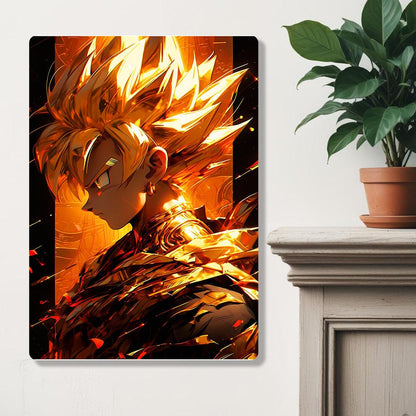 Goku - Dragon Ball - Metal Poster - Losstail - LOSSTAIL