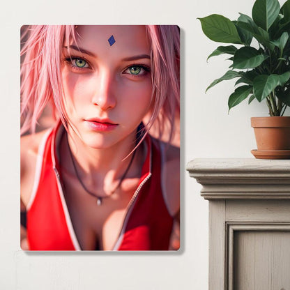 Sakura - Naruto - Metal Poster - Losstail