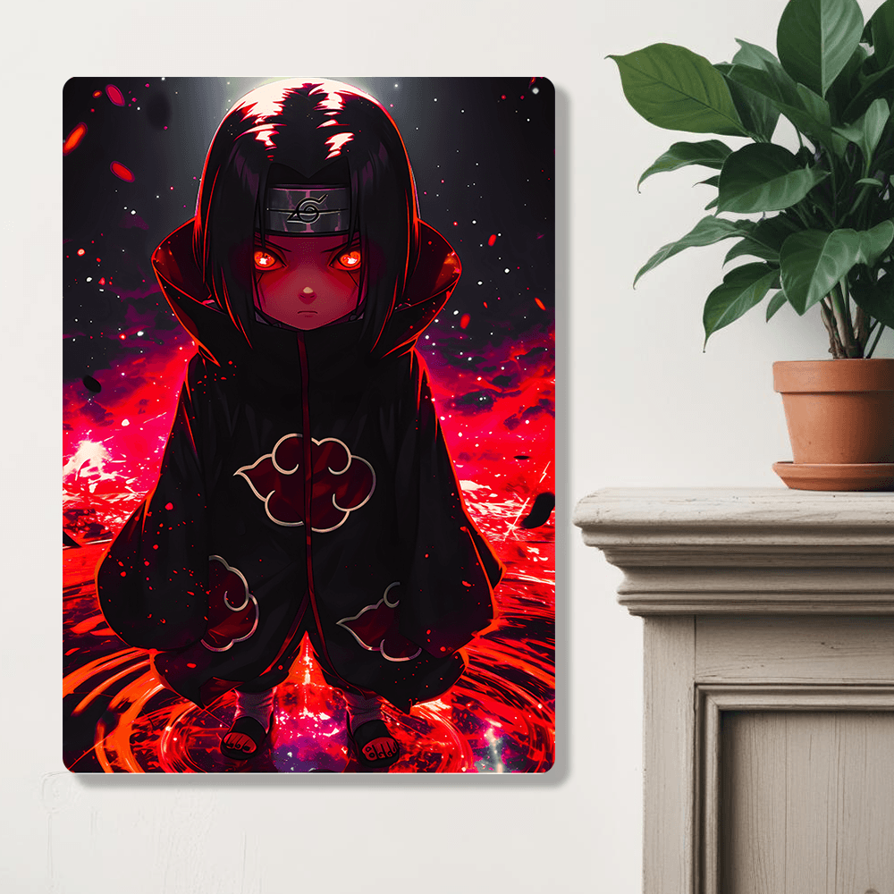 Kid Itachi - Naruto - Metal Poster - Losstail.