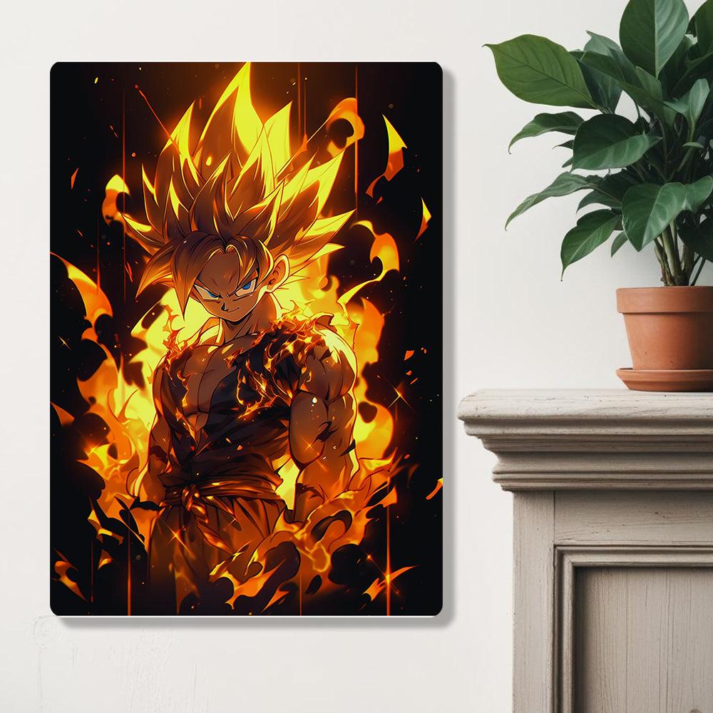 Goku - Dragon Ball - Metal Poster - Losstail - LOSSTAIL