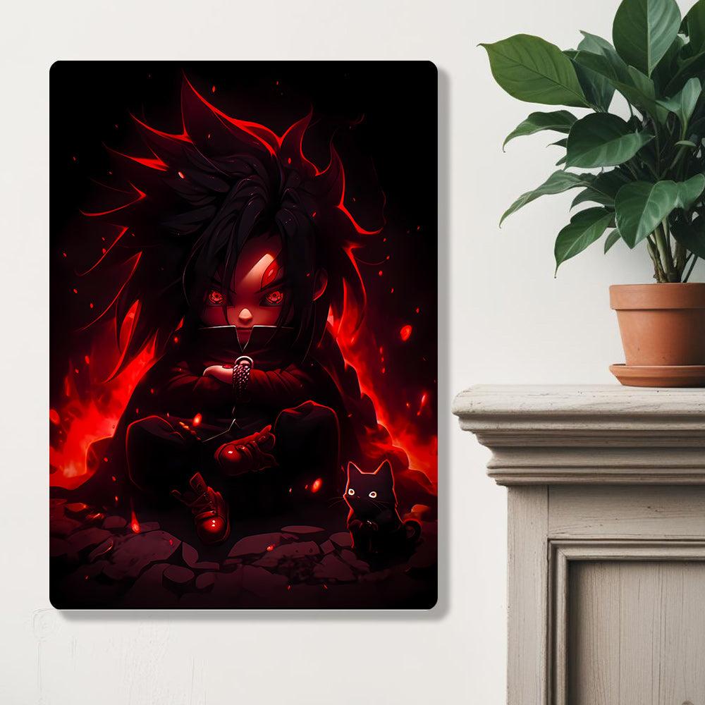 Kid Madara Uchiha - Naruto - Metal Poster - Losstail.