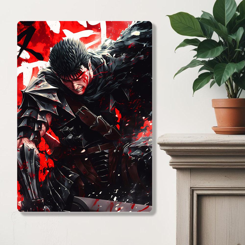 Guts - Berserk - Metal Poster - Losstail