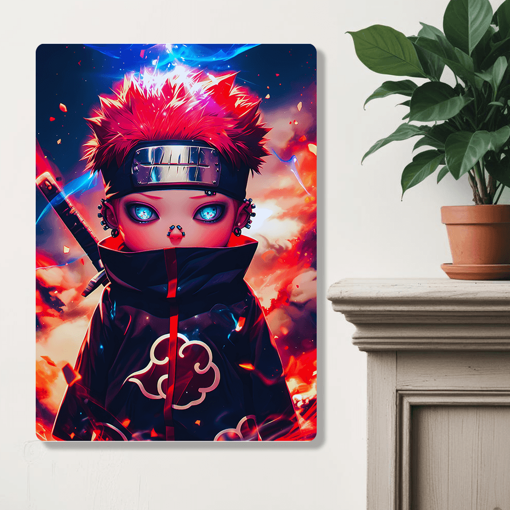 Kid Pain - Naruto - Metal Poster - Losstail.