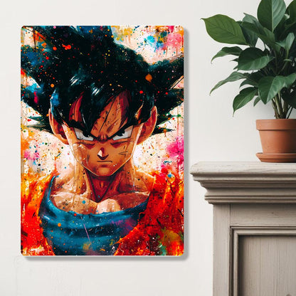 Goku - Dragon Ball - Metal Poster - Losstail - LOSSTAIL