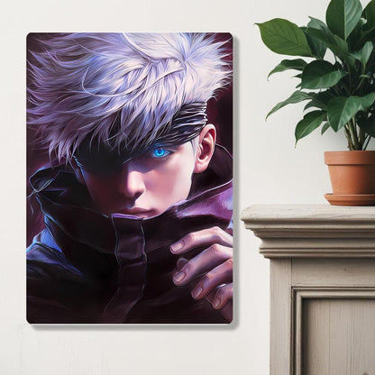 Satoru Gojo- Jujutsu Kaisen - Metal Poster - Losstail - LOSSTAIL