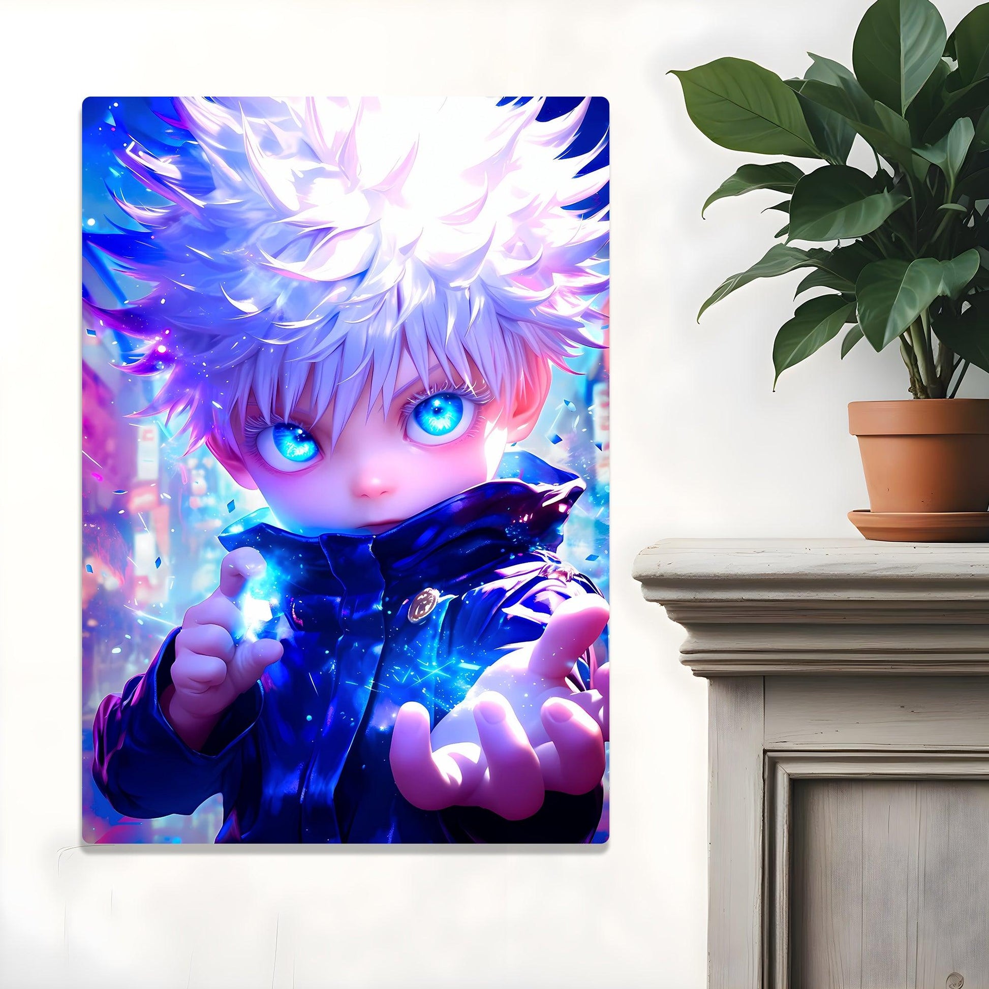 Kid- Satoru Gojo - Jujutsu Kaisen - Metal Poster - Losstail - LOSSTAIL