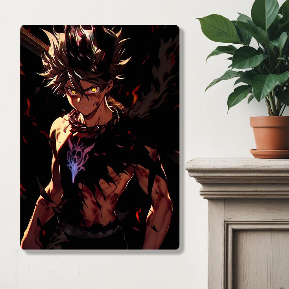 Asta - Black Clover - Metal Poster - Losstail - LOSSTAIL