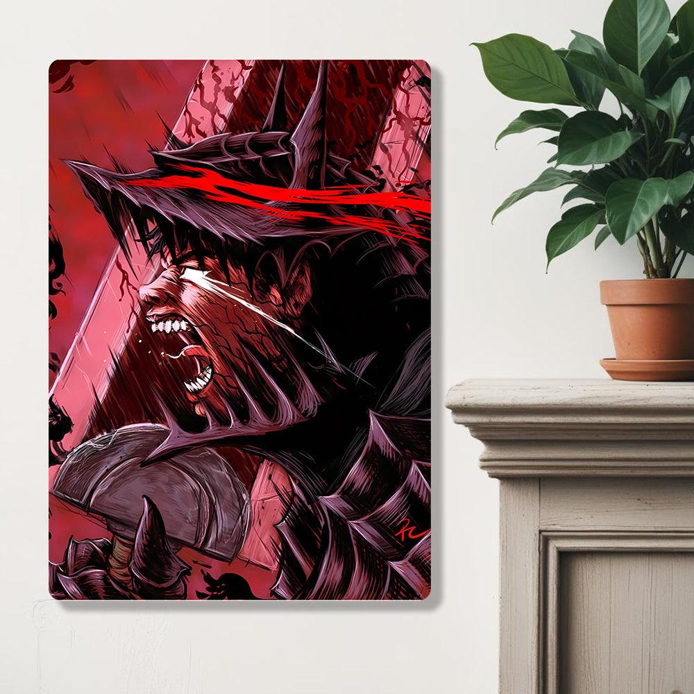 Guts - Berserk - Metal Poster - Losstail