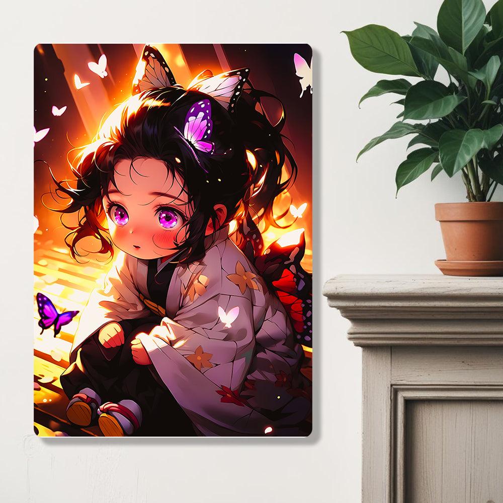 Shinobu Kocho - Demon Slayer - Metal Poster - Losstail - LOSSTAIL