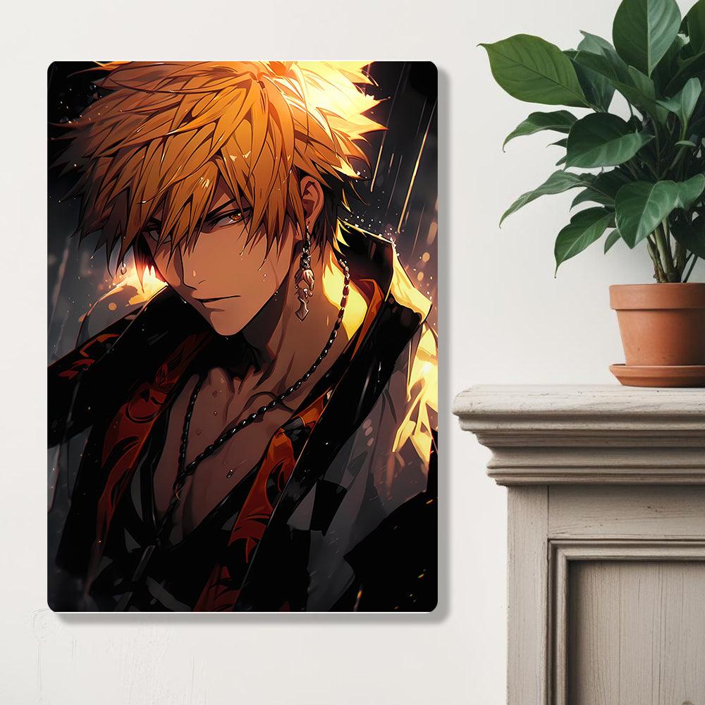 Ichigo Kurosaki - Bleach - Metal Poster - Losstail - LOSSTAIL