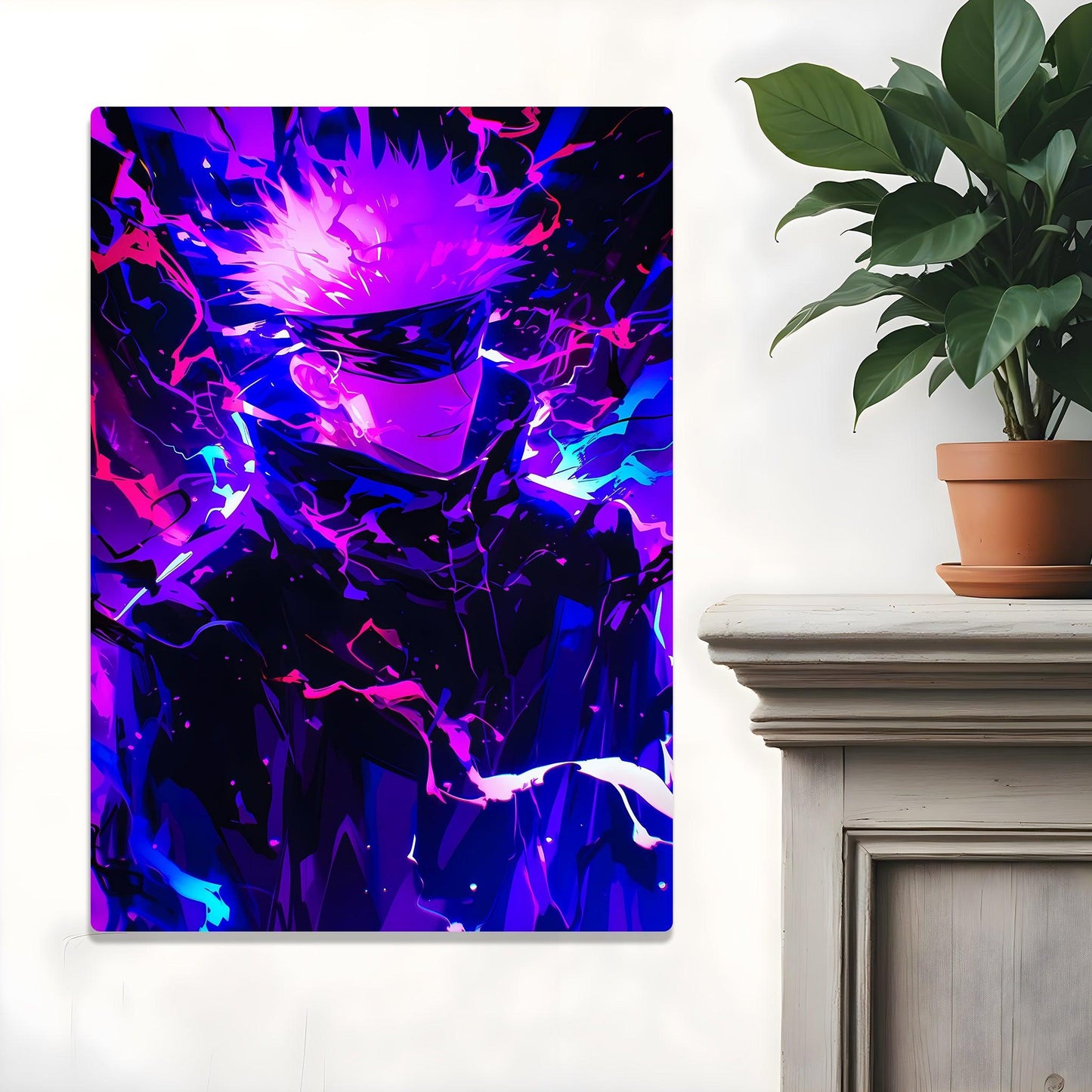 Satoru Gojo - Jujutsu Kaisen - Metal Poster - Losstail - LOSSTAIL